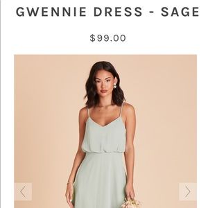 Birdy Grey Sage Green “Gwennie” Dress